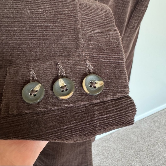 CABI Size XL Brown Corduroy Blazer Jacket with Pockets - Picture 4 of 9